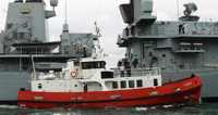 Fintry alongside HMS Sutherland