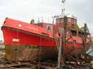 Fintry on the Slipway at Manor Marine