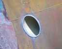 Installing the bow thruster