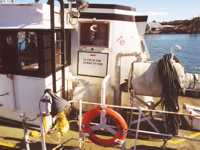 Fresh and Salt water header tanks.